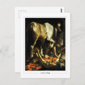 Michelangelo Merisi da Caravaggio #13 - Kunstkunst Postkarte (Vorne/Hinten)