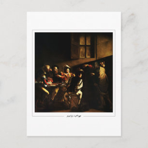 Michelangelo Merisi da Caravaggio #21 - Feine Kuns Postkarte