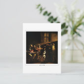 Michelangelo Merisi da Caravaggio #21 - Kunstkunst Postkarte (Stehend Vorderseite)