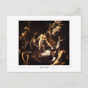 Michelangelo Merisi da Caravaggio #26 - Fine Art Postkarte