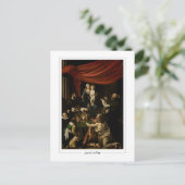 Michelangelo Merisi da Caravaggio #2 - Kunstkunst Postkarte (Stehend Vorderseite)