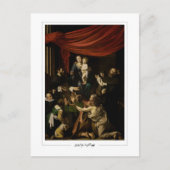 Michelangelo Merisi da Caravaggio #2 - Kunstkunst Postkarte (Vorderseite)