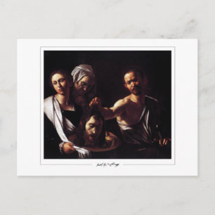 Michelangelo Merisi da Caravaggio #32 - Feine Kuns Postkarte