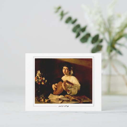 Michelangelo Merisi da Caravaggio #39 - Fine Art Postkarte (Stehend Vorderseite)