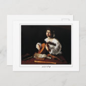 Michelangelo Merisi da Caravaggio #44 - Fine Art Postkarte (Vorne/Hinten)