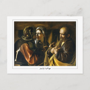 Michelangelo Merisi da Caravaggio #59 - Feine Kuns Postkarte