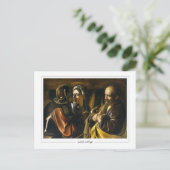 Michelangelo Merisi da Caravaggio #59 - Kunstkunst Postkarte (Stehend Vorderseite)