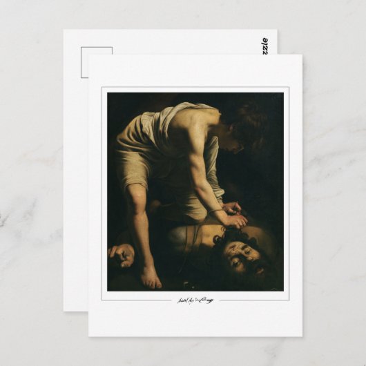 Michelangelo Merisi da Caravaggio #60 - Fine Art Postkarte (Vorne/Hinten)