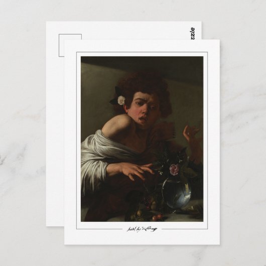 Michelangelo Merisi da Caravaggio #79 - Fine Art Postkarte (Vorne/Hinten)