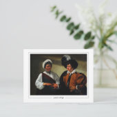 Michelangelo Merisi da Caravaggio #82 - Kunstkunst Postkarte (Stehend Vorderseite)