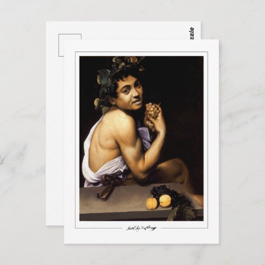 Michelangelo Merisi da Caravaggio #84 - Fine Art Postkarte (Vorne/Hinten)