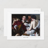 Michelangelo Merisi da Caravaggio #85 - Fine Art Postkarte (Vorne/Hinten)