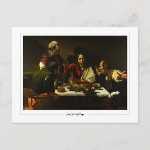 Michelangelo Merisi da Caravaggio #89 - Feine Kuns Postkarte