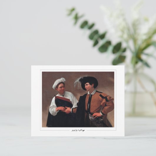 Michelangelo Merisi da Caravaggio #8 - Fine Art Postkarte (Stehend Vorderseite)