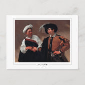 Michelangelo Merisi da Caravaggio #8 - Fine Art Postkarte (Vorderseite)