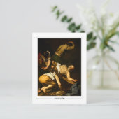 Michelangelo Merisi da Caravaggio #93 - Kunstkunst Postkarte (Stehend Vorderseite)