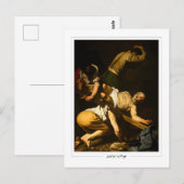 Michelangelo Merisi da Caravaggio #93 - Kunstkunst Postkarte (Vorne/Hinten)