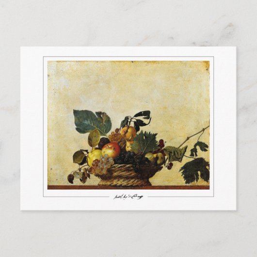 Michelangelo Merisi da Caravaggio #99 - Kunstkunst Postkarte (Vorderseite)