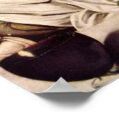 Michelangelo Merisi da Caravaggio-Bacchus Poster (Ecke)