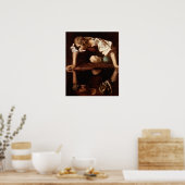 Michelangelo Merisi da Caravaggio-Narcissus Poster (Küche)