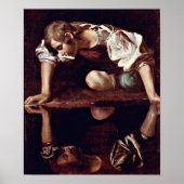 Michelangelo Merisi da Caravaggio - Narcissus Poster (Vorne)