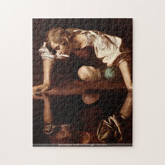 Michelangelo Merisi DA Caravaggio - Narzisse Puzzle (Vertikal)