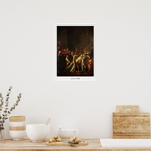 Michelangelo Merisi da Caravaggio Zedign Art Poste Poster (Küche)
