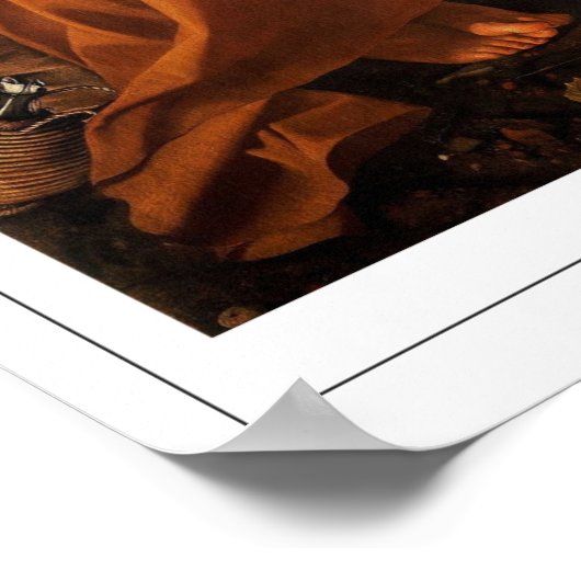 Michelangelo Merisi da Caravaggio Zedign Art Poste Poster (Ecke)