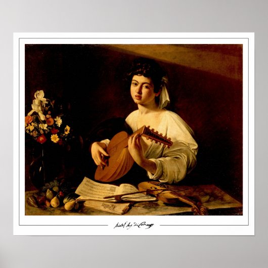 Michelangelo Merisi da Caravaggio Zedign Art Poste Poster (Vorne)