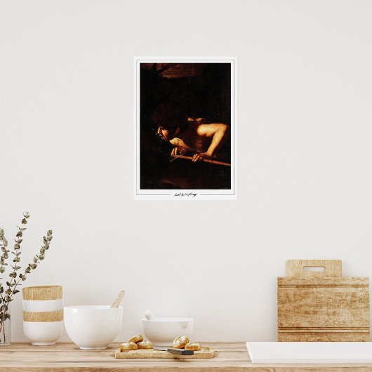 Michelangelo Merisi da Caravaggio Zedign Art Poste Poster (Küche)