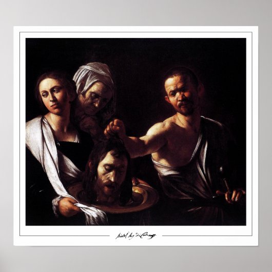Michelangelo Merisi da Caravaggio Zedign Art Poste Poster (Vorne)