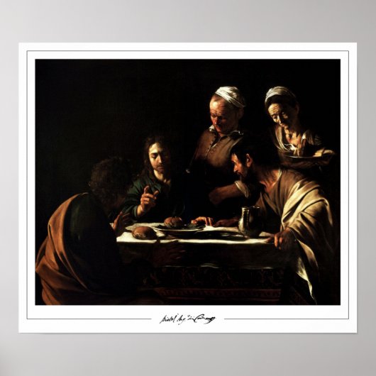 Michelangelo Merisi da Caravaggio Zedign Art Poste Poster (Vorne)