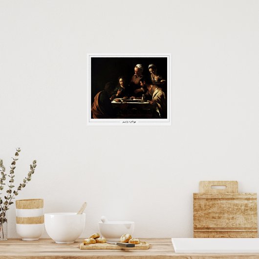 Michelangelo Merisi da Caravaggio Zedign Art Poste Poster (Küche)