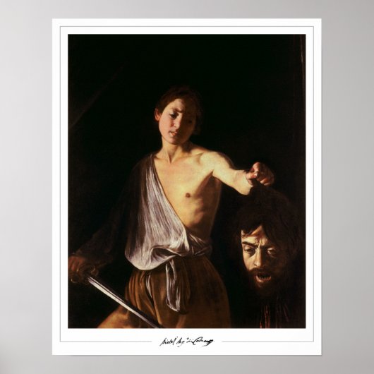Michelangelo Merisi da Caravaggio Zedign Art Poste Poster (Vorne)