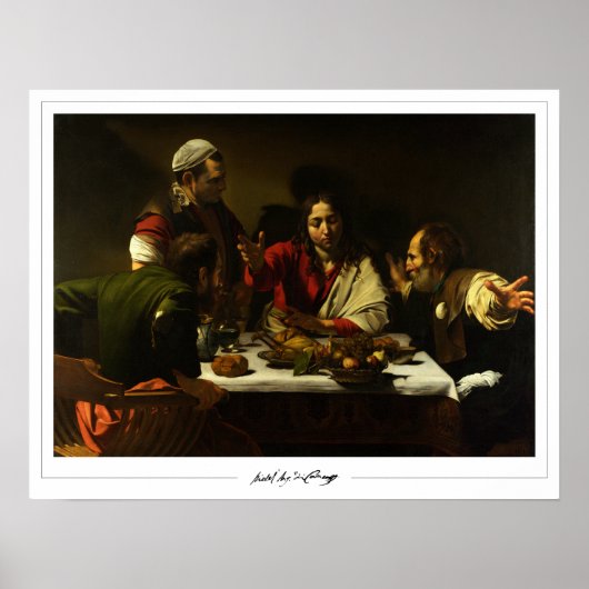 Michelangelo Merisi da Caravaggio Zedign Art Poste Poster (Vorne)