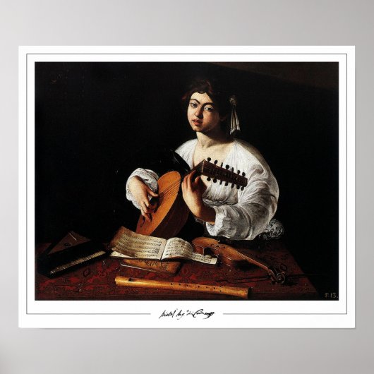 Michelangelo Merisi da Caravaggio Zedign Art Poste Poster (Vorne)