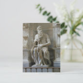 Michelangelo - Moses Postkarte (Stehend Vorderseite)