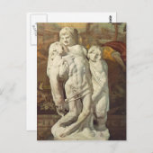 Michelangelo - Palestrina Pieta Postkarte (Vorne/Hinten)