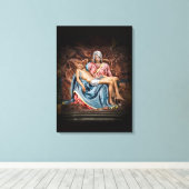 MICHELANGELO PIETÀ LEINWANDDRUCK (Insitu (Holzboden))