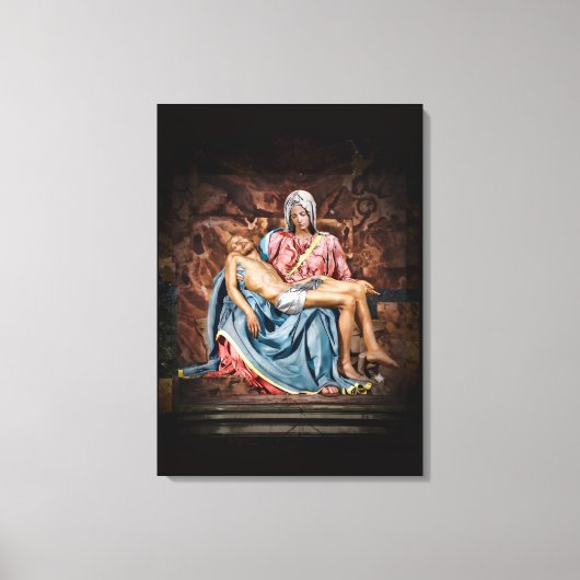 MICHELANGELO PIETÀ LEINWANDDRUCK (Vorderseite)
