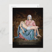 MICHELANGELO PIETA POSTCARD FEIERTAGSPOSTKARTE (Vorne/Hinten)