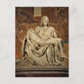 Michelangelo-Pieta Postkarte (Vorderseite)