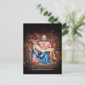 MICHELANGELO PIETÀ Postkarte (Stehend Vorderseite)