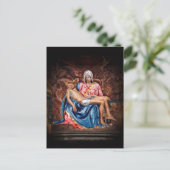 MICHELANGELO PIETÀ Postkarte (Stehend Vorderseite)