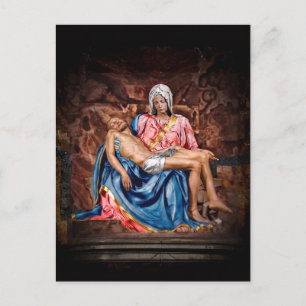 MICHELANGELO PIETÀ Postkarte