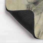 Michelangelo Portrait von Andrea Quaratesi Mousepad (Ecke)
