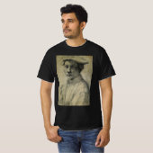 Michelangelo Portrait von Andrea Quaratesi T-Shirt (Vorne ganz)