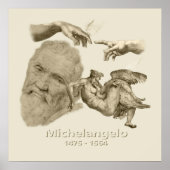 Michelangelo Poster (Vorne)