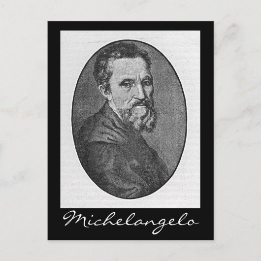 Michelangelo Postkarte (Vorderseite)