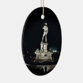 Michelangelo-Quadrat Keramik Ornament (Rechts)